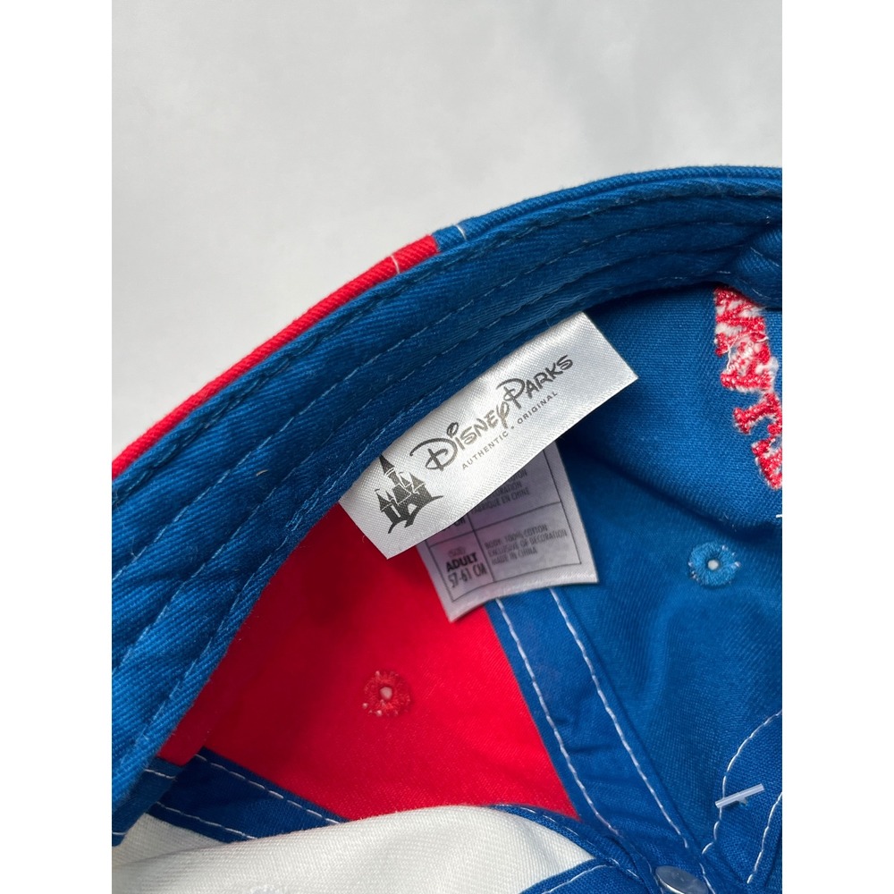 Disney Parks Mickey Mouse American Legend Bottle Opener Hat Red White Blue Cap - Picture 8 of 8